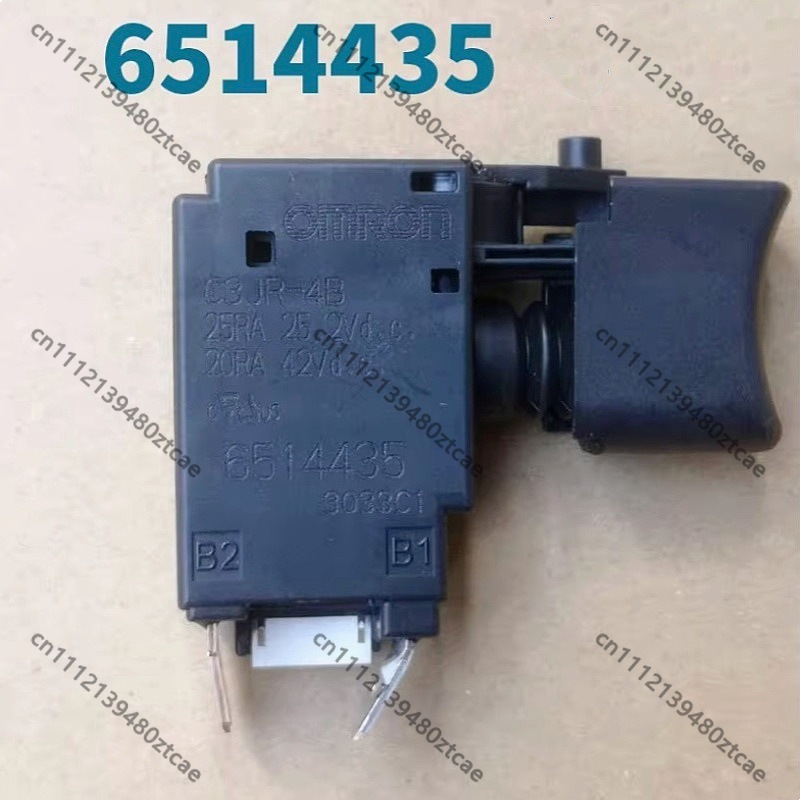 Makita Drill Dtw300 - Originele Schakelaar 6514435 Elektrische Tuimelschakelaar C3JR-4B