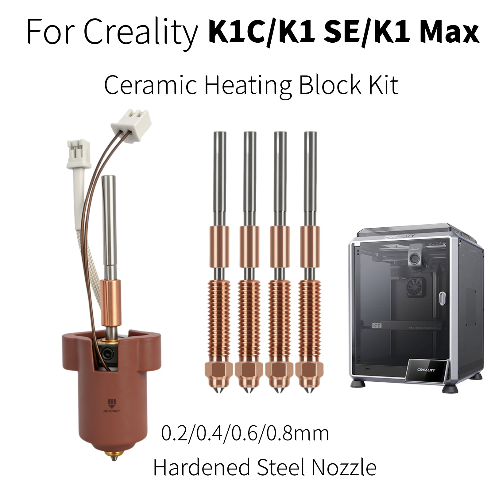 Creality Printer K1 - Voor Creality K1C K1 MAX Hotend