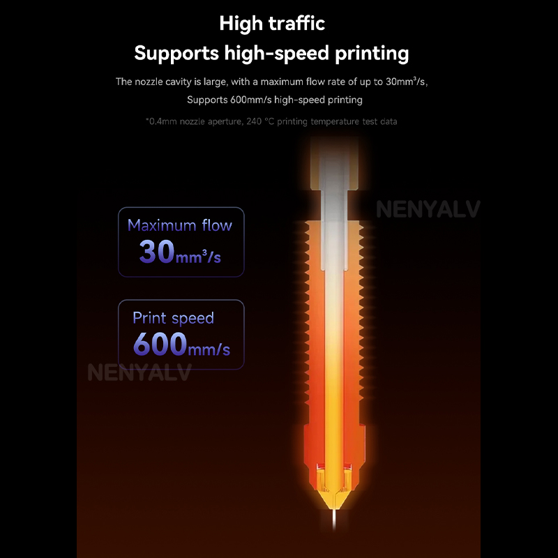 Voor Creality K1C/K2 SE Nozzle - Creality Printer K1 recensie en prijs